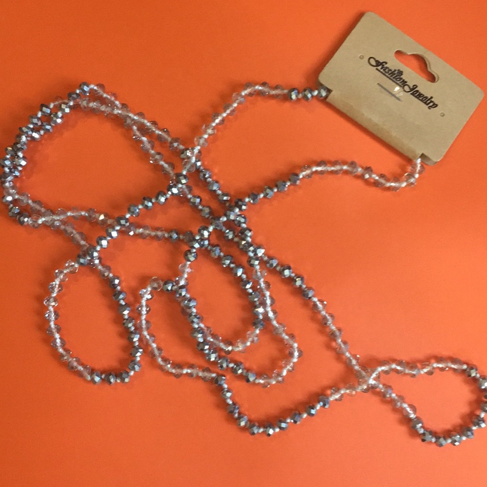 NWT Long Beaded Necklace